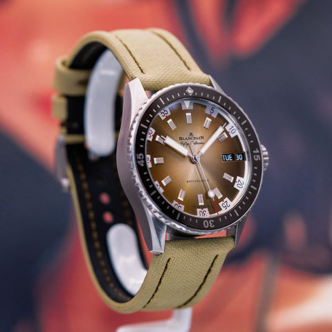 Blancpain Fifty Fathoms Bathyscaphe Day Date Desert Edition 5052-1146-E52A