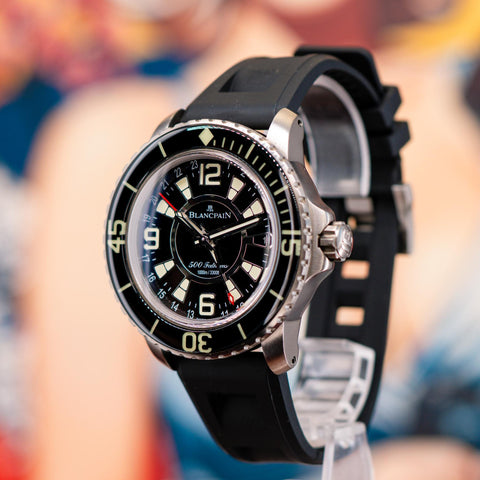 Blancpain Fifty Fathoms 500 Fathoms GMT Limited Edition 50021-12B30-52B