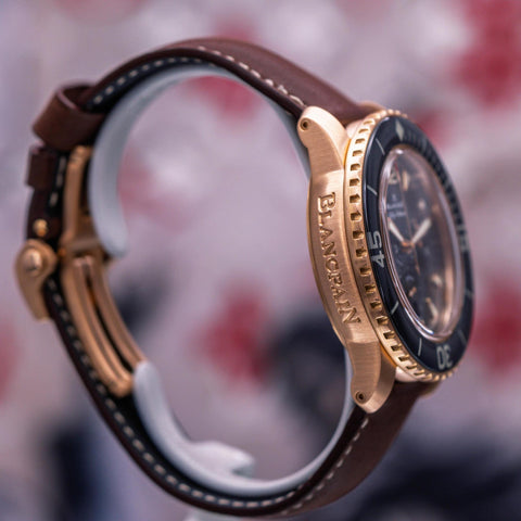 Blancpain Fifty Fathoms Chronograph Flyback Red Gold 5085FA-3630-63B