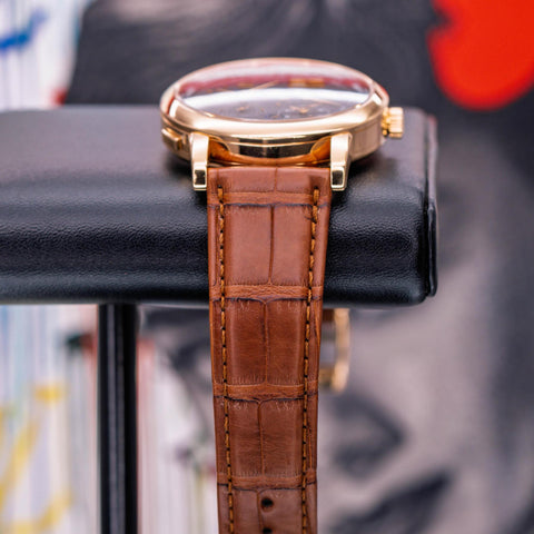 A. Lange & Söhne Lange 1 Time Zone Anthracite Dial 116.033