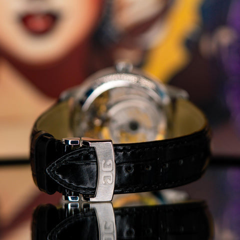  Glashütte Original PanoMaticLunar  watch with back image 