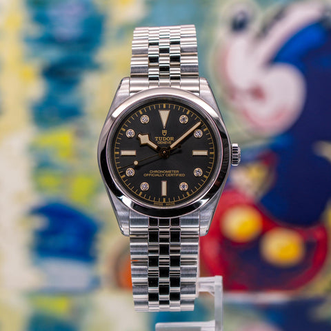 Tudor Black Bay Black Diamonds Anthracite Dial M79640-0004 | Pre-Owned Luxury Watch