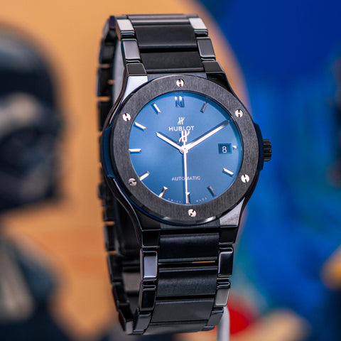 Hublot Classic Fusion Blue Dial 510.CM.7170.CM